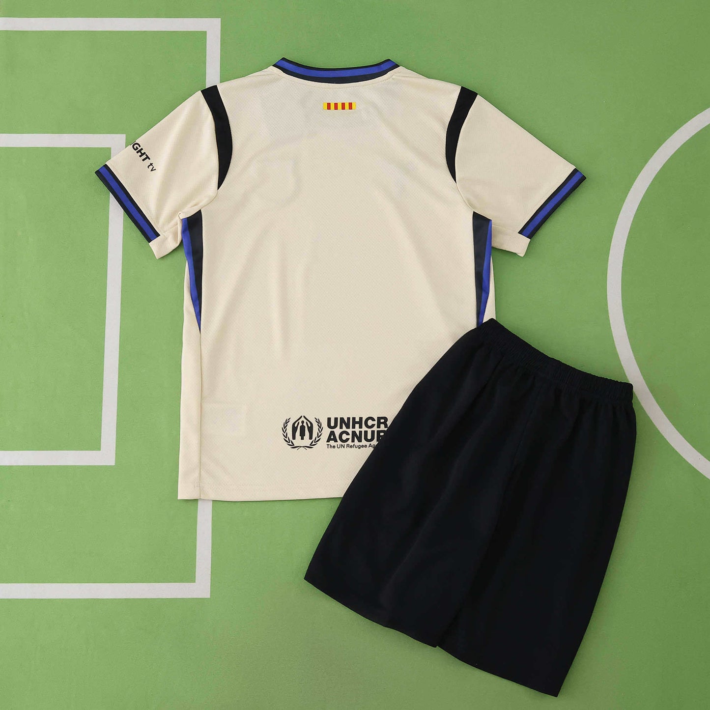 2025/26 FC Barcelona Away Kids Kit