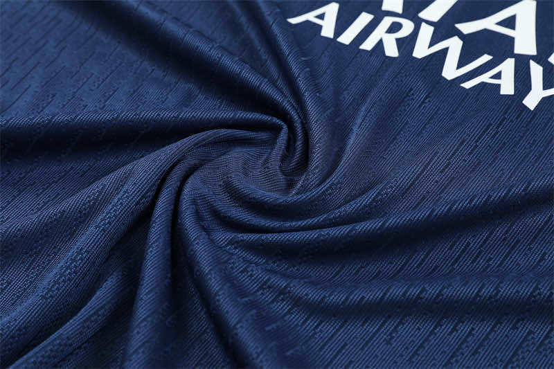 2025/26 Paris Saint German F.C. Navy Half-Zip Tracksuit