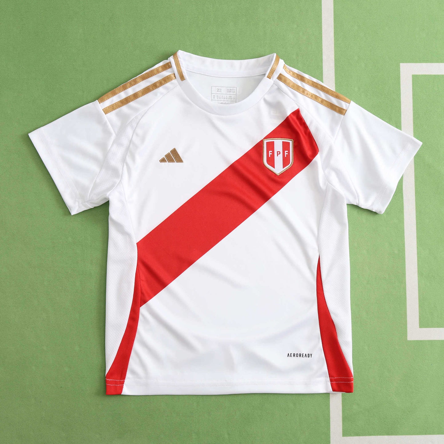 2024 UEFA Peru Home Kids Kit
