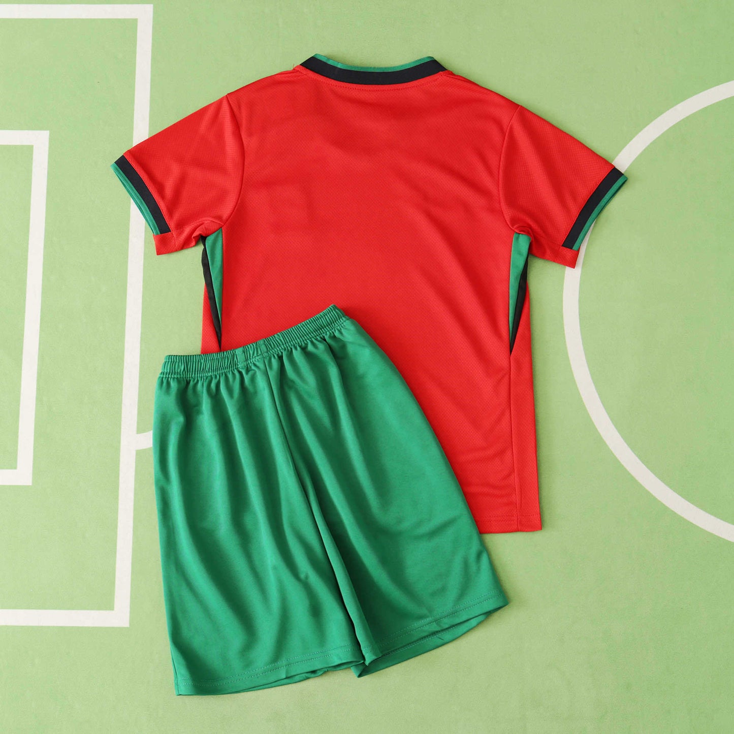 2024 UEFA Portugal Home Kids Kit