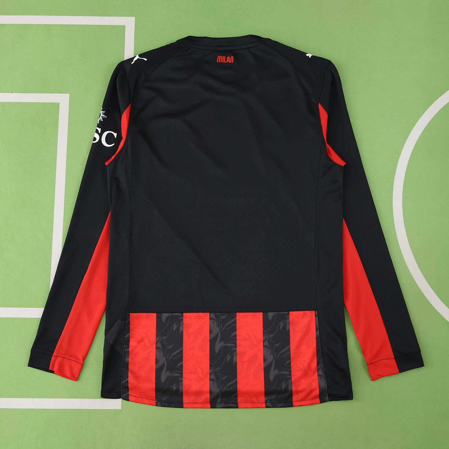 2025/26 A.C. Milan Home Player Kit - Long Sleeve