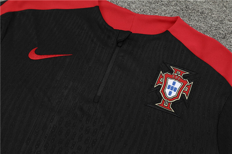 2024/25 Portugal 'Black and Red' Tracksuit