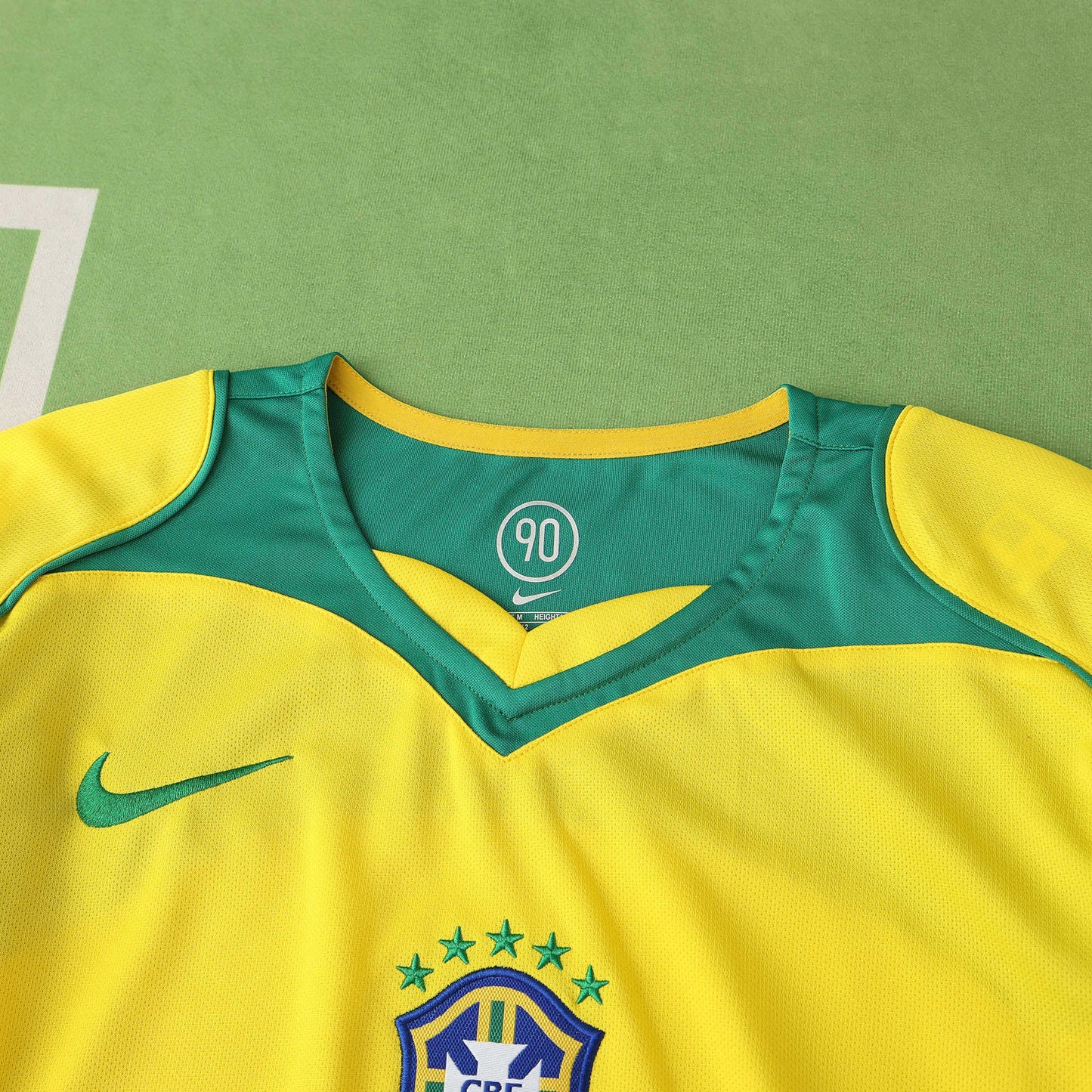 2004 Brazil Home Retro Kit