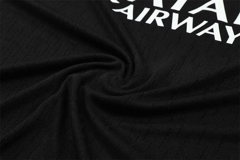 2024/25 Paris Saint German F.C. Black Half-Zip Tracksuit