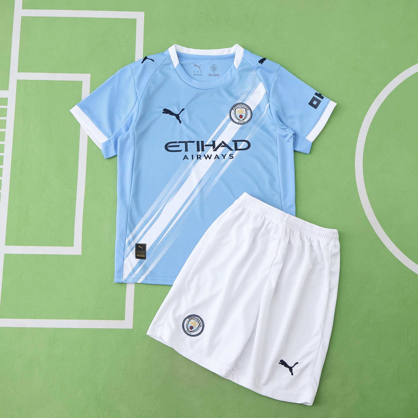 2025/26 Manchester City F.C Home Kids Kit