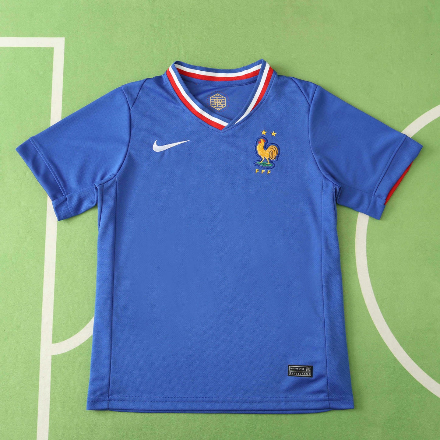 2024 UEFA France Home Kids Kit