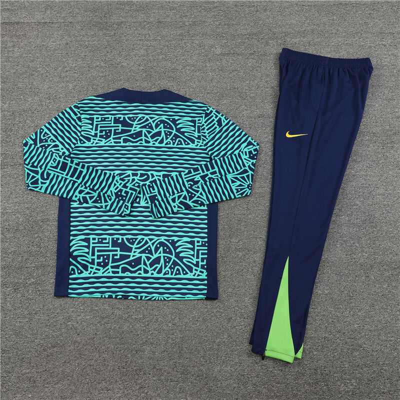 2024/25 Brazil 'Lake Blue' Tracksuit