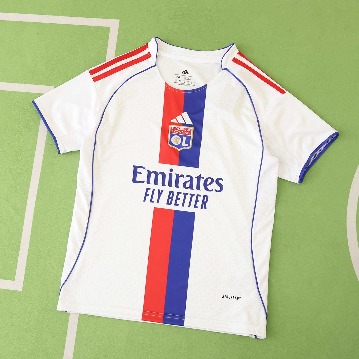 2025/26 Olympique Lyonnais Home Kids Kit