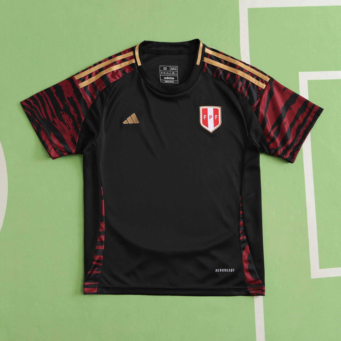 2024 UEFA Peru Away Kids Kit