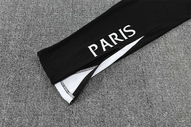 2024/25 Paris Saint German F.C. Black Half-Zip Tracksuit