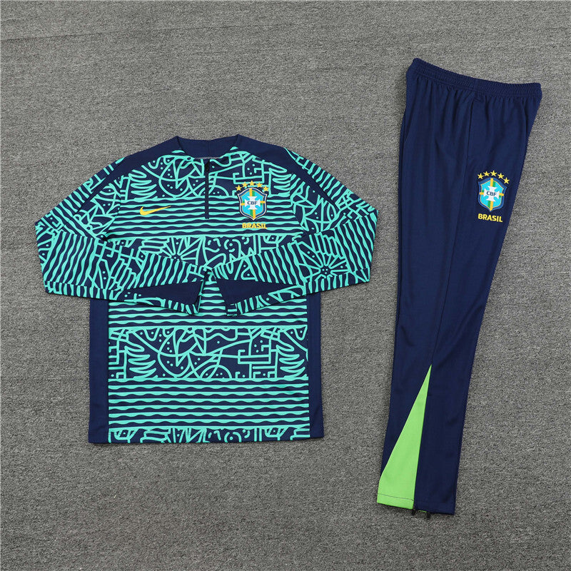 2024/25 Brazil 'Lake Blue' Tracksuit