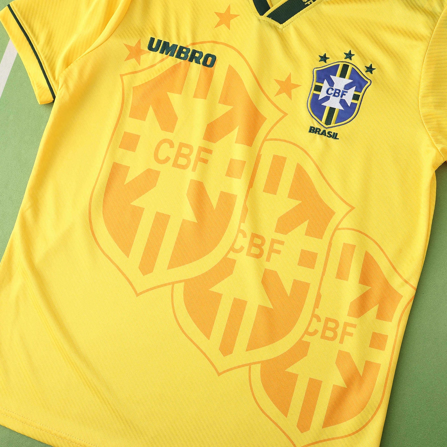 1993/94 Brazil Retro Home KIt