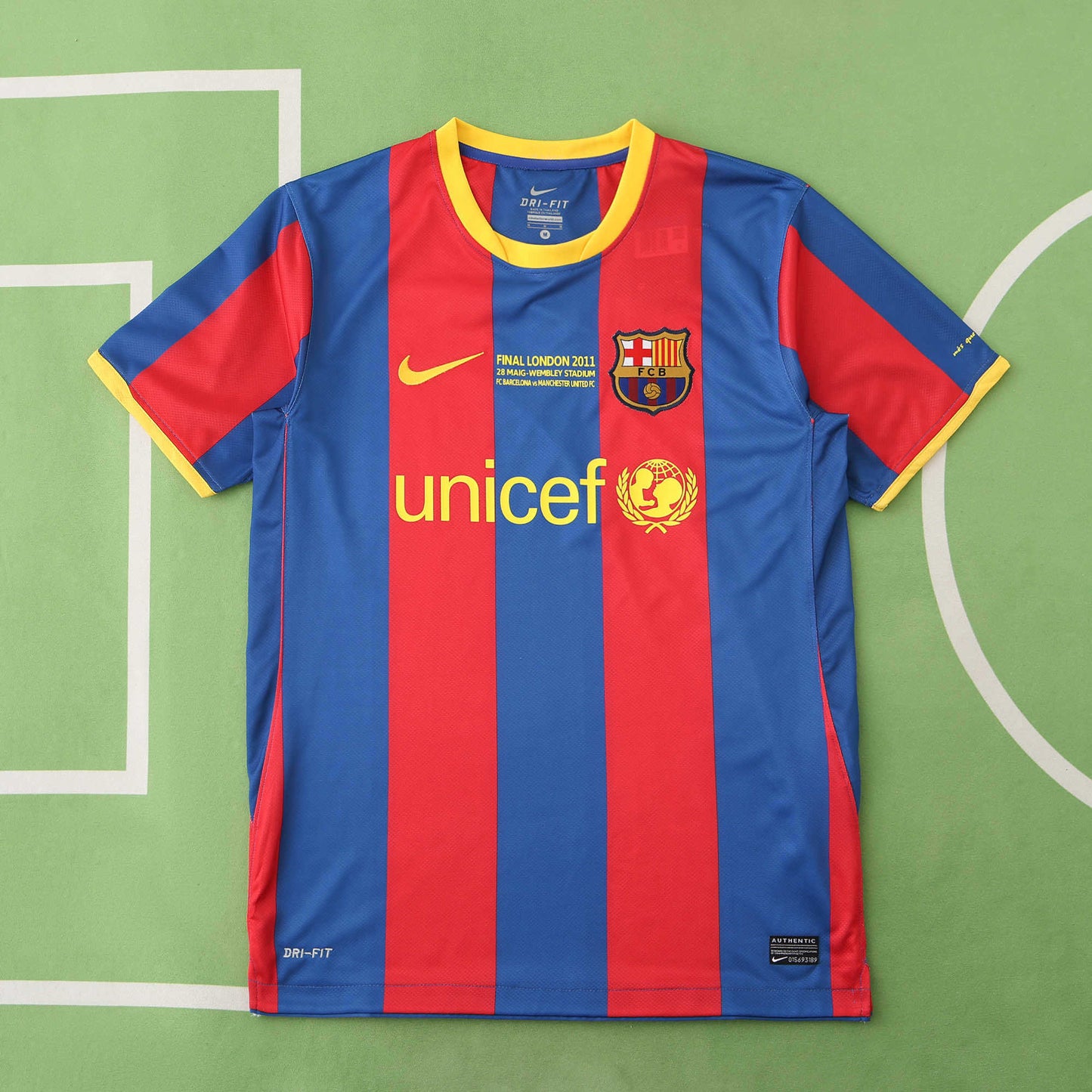 2010/11 F.C Barcelona 'UCL Final' Retro Kit