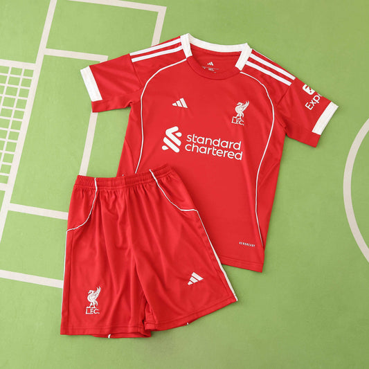 2025/26 Liverpool F.C Home Kids KIt