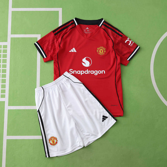 2025/26 Manchester United F.C Kids Kit