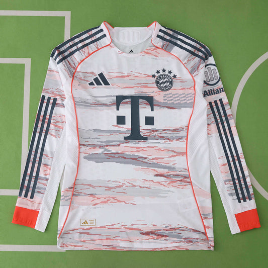 2025/26 FC Bayern Munich Away Player Kit - Long Sleeved