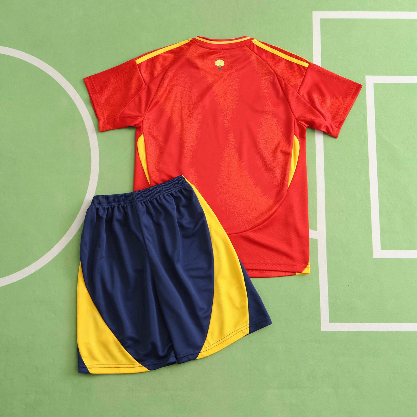 2024 UEFA Spain Home Kids Kit