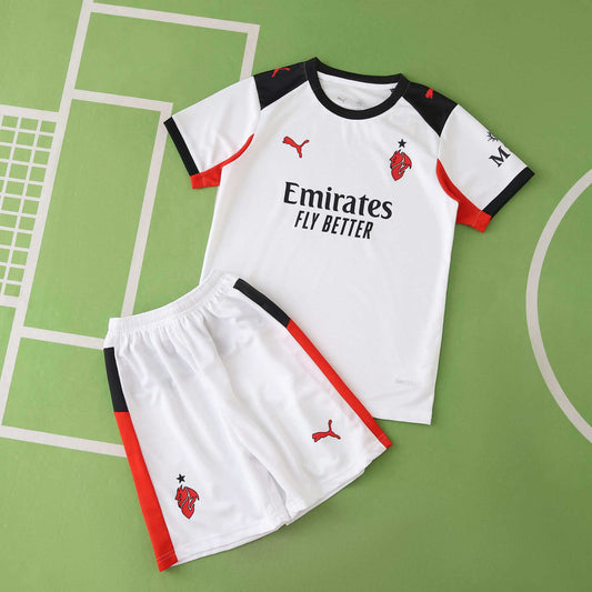2025/26 A.C. Milan Away Kids Kit