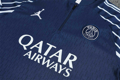 2025/26 Paris Saint German F.C. Navy Half-Zip Tracksuit