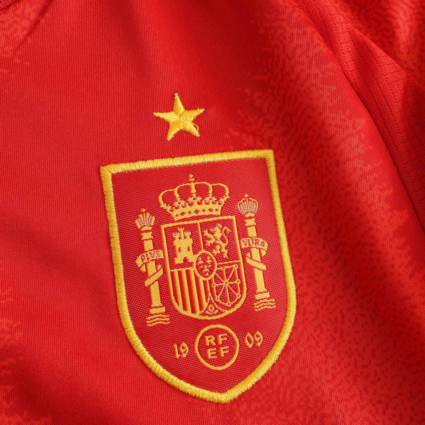 2024 UEFA Spain Home Kids Kit
