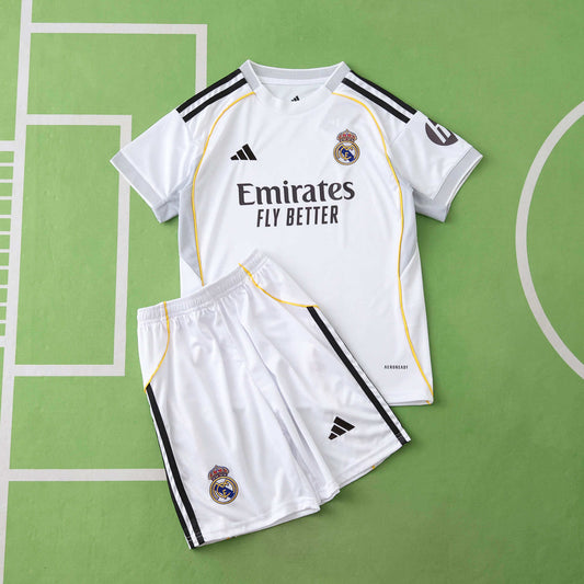 2025/26 Real Madrid CF Home Kids Kit
