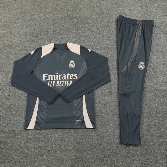 2024/25 Real Madrid C.F Grey Tracksuit