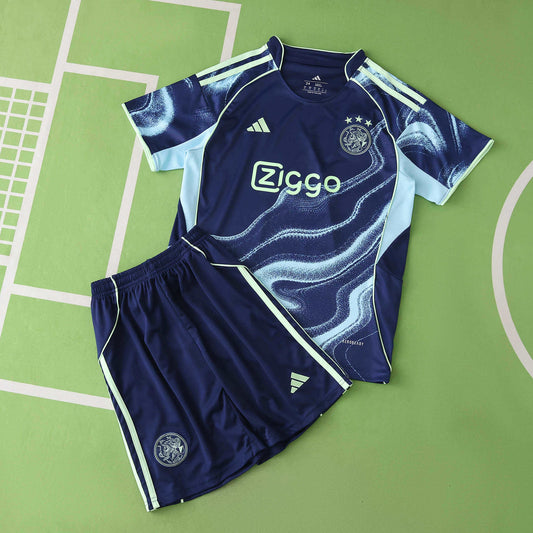 2025/26 AFC Ajax FC Away Kids Kit