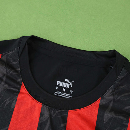 2025/26 A.C. Milan Home Player Kit - Long Sleeve