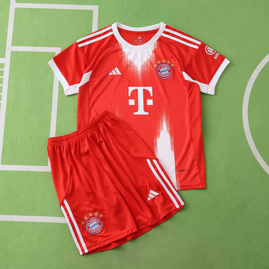 2025/26 FC Bayern Munich Home Kids Kit