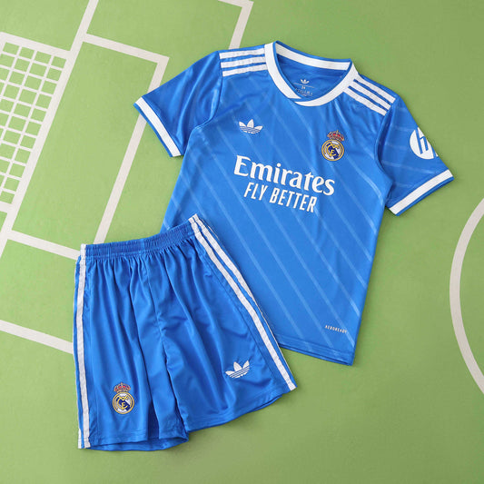 2025/26 Real Madrid CF Thirds Kids Kit