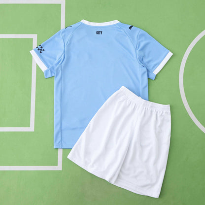 2025/26 Manchester City F.C Home Kids Kit