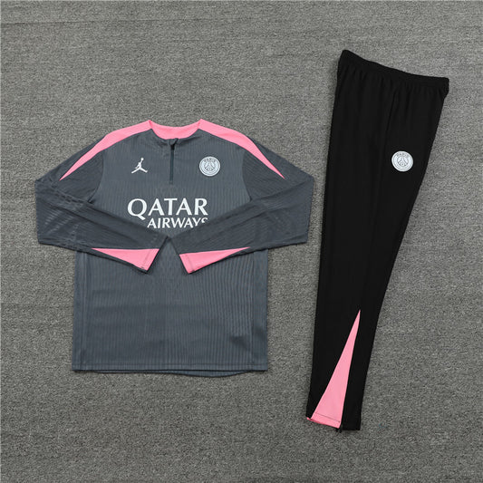 2024/25 Paris Saint German FC Grey Tracksuit Set