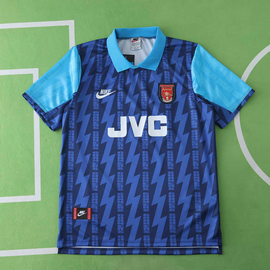 1994/95 Arsenal F.C 'Blue Lightning Bolt' Retro Kit