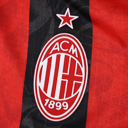 2025/26 A.C. Milan Home Player Kit - Long Sleeve