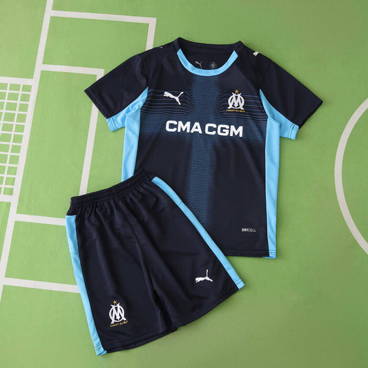 2025/26 Marseille FC Away Kids Kit