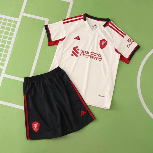 2025/26 Liverpool F.C Away Kids Kit