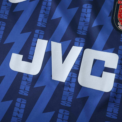 1994/95 Arsenal F.C 'Blue Lightning Bolt' Retro Kit