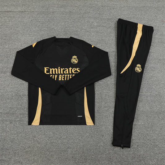 2024/25 Real Madrid C.F 'Black' Tracksuit