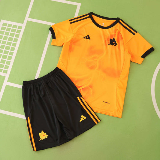 2025/26 A.S. Roma Away Kids Kit