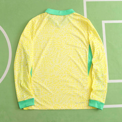 2024 Brazil Home Kit - Long Sleeved