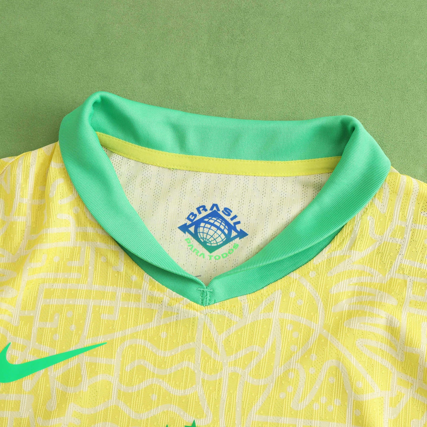 2024 Brazil Home Kit - Long Sleeved