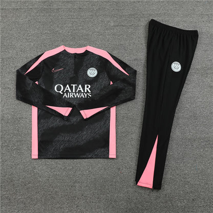 2024/25 Paris Saint German F.C. Black/Pink Track Suit