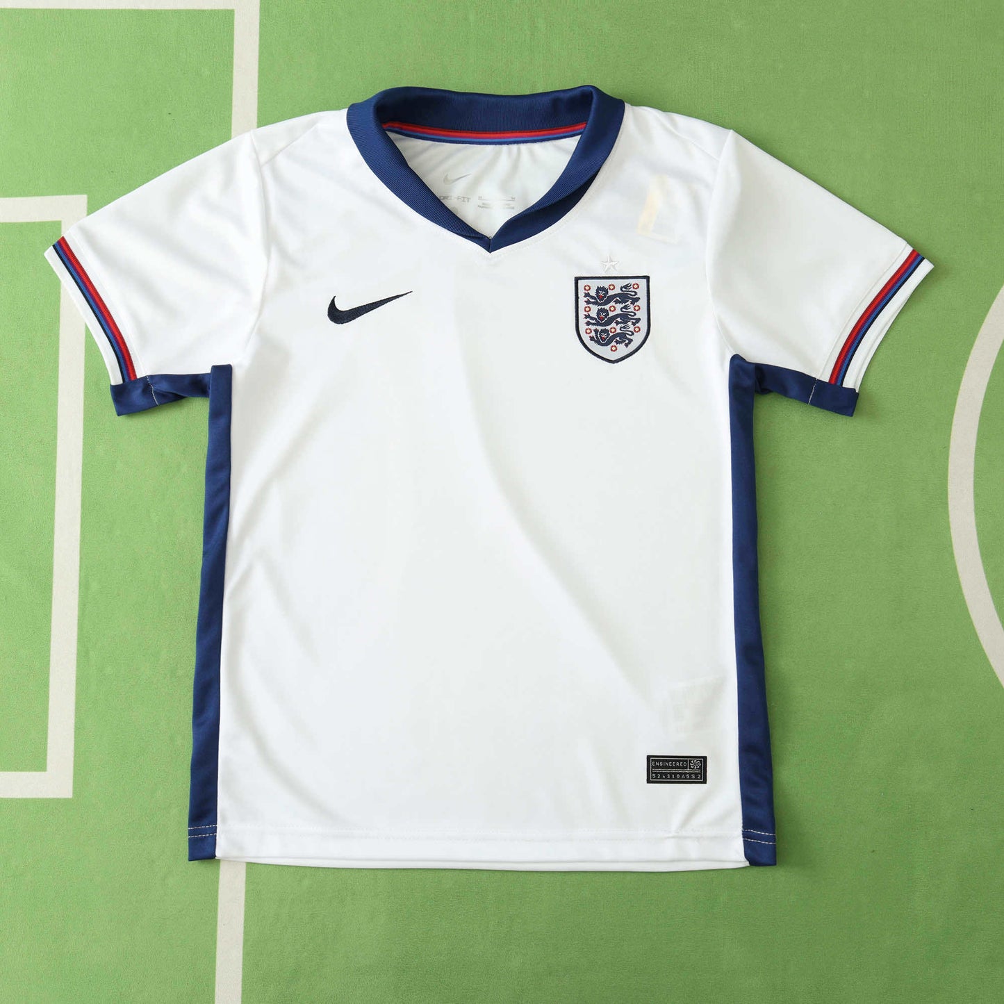2024 UEFA England Home Kids Kit