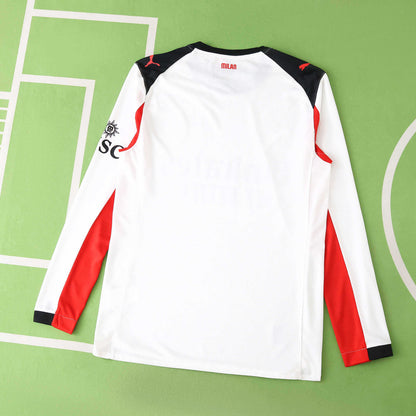 2025/26 A.C. Milan Away Player Kit - Long Sleeve
