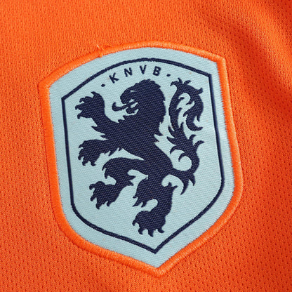 2024 UEFA Netherlands Home Kids Kit
