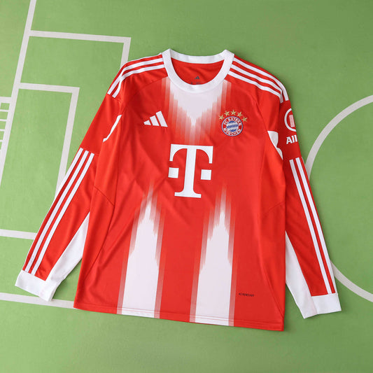 2025/26 FC Bayern Munich Home Player Kit - Long Sleeved