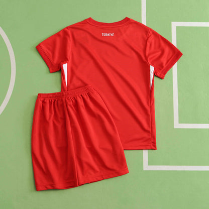 2024 UEFA Turkey Away Kids Kit