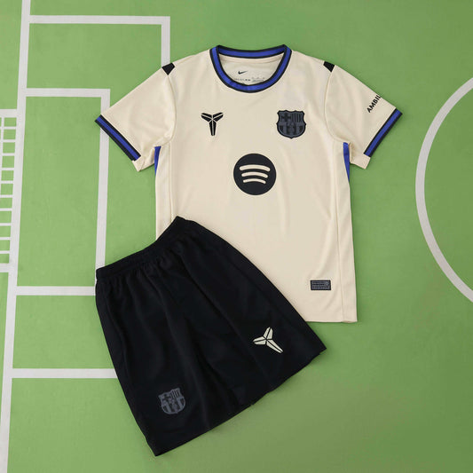 2025/26 FC Barcelona Away Kids Kit