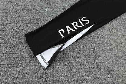 2024/25 Paris Saint German F.C. Black Half-Zip Tracksuit