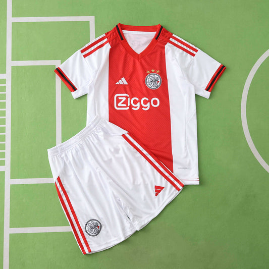 2025/26 AFC Ajax FC Home Kids Kit